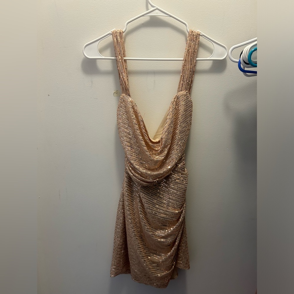 lucy in the sky mini dress